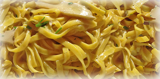 taglierini con i funghi