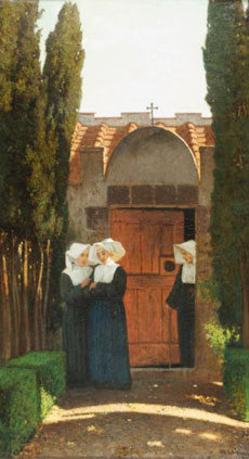 Vincenzo Cabianca, I segreti del chiostro, 1861