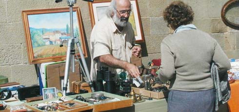 mercatino antiquariato di San Sepolcro in Toscana
