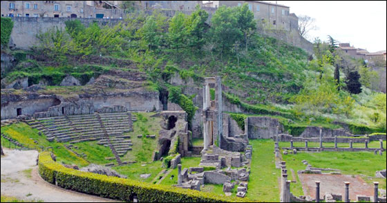 il teatro romano di Volterra